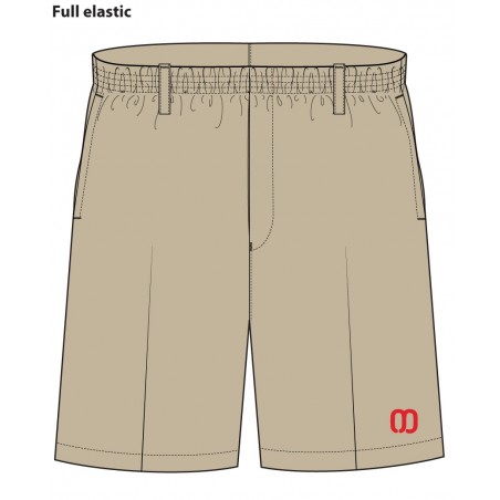 Khaki Bermuda Short -- [PRE KG - GRADE 5]