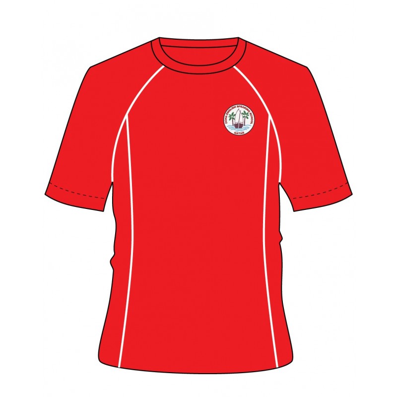 Red P.E T.Shirt -- [FS2 - YEAR 6]