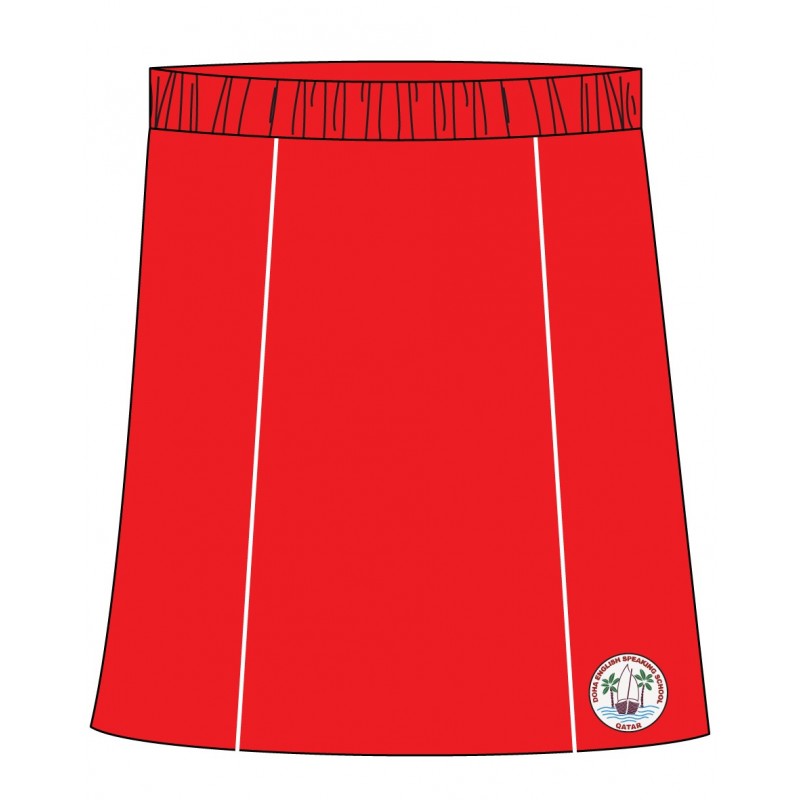 Red P. E Skorts