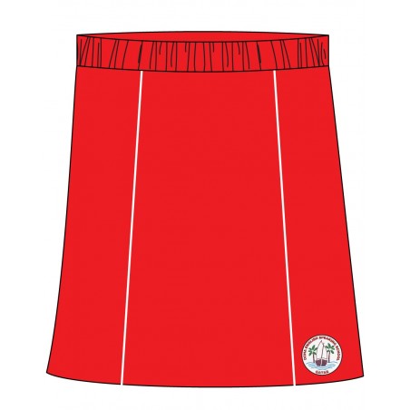 Red P. E Skorts