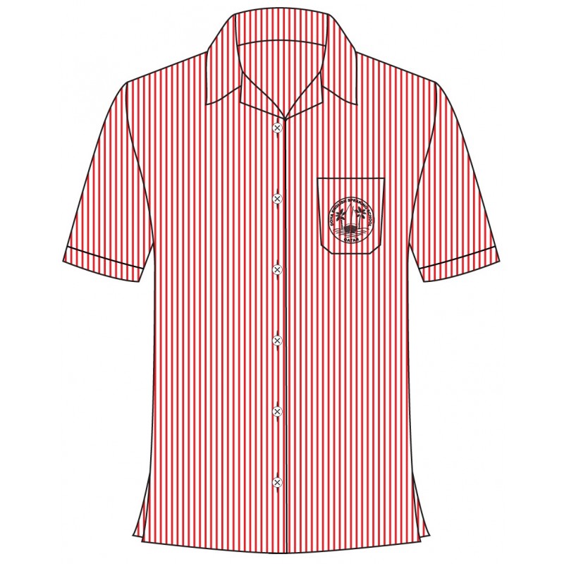 Red & White Stripe Blouse -- [FS2 - YEAR 6]