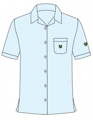 Skyblue Shirt -- [PRE-KG - GRADE 2]