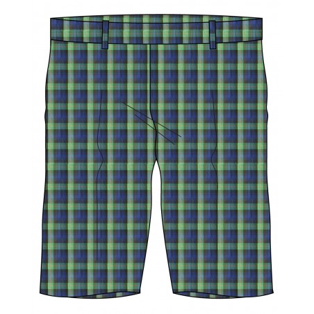Tartan Bermuda Shorts -- [PRE-KG - GRADE 2]