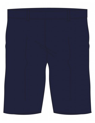 Navy Blue Bermuda Short -- [GRADE 3 - GRADE 5]