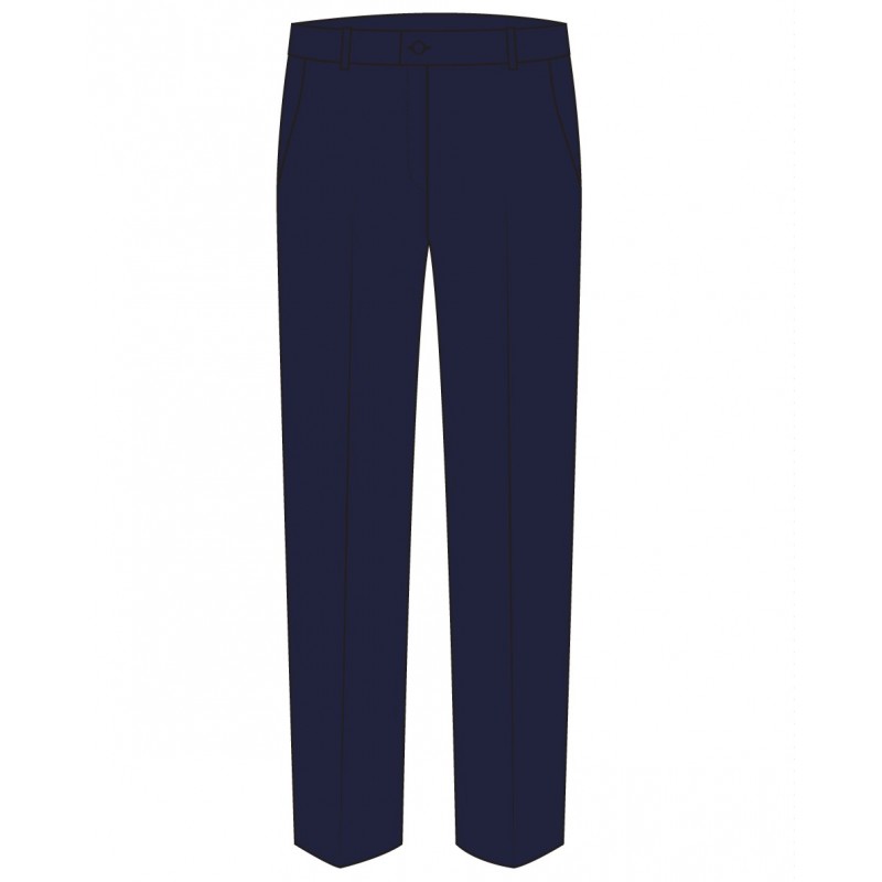 Navy Blue Girls Trouser -- [GRADE 6 - GRADE 12]