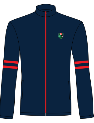 Navy Blue Fleece Jacket<br/>[PRE-KG - GRADE 12]