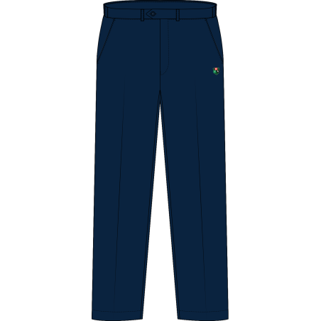 Navy Blue Boys Trouser -- [GRADE 3 - GRADE 12]