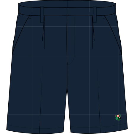 Navy Blue Bermuda Short -- [GRADE 3 - GRADE 5]