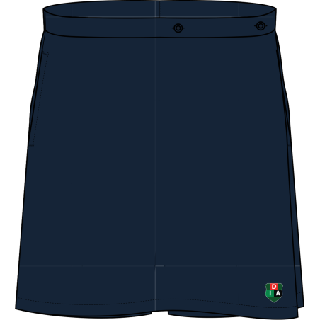 Navy Blue Skort -- [GRADE 3 - GRADE 5]