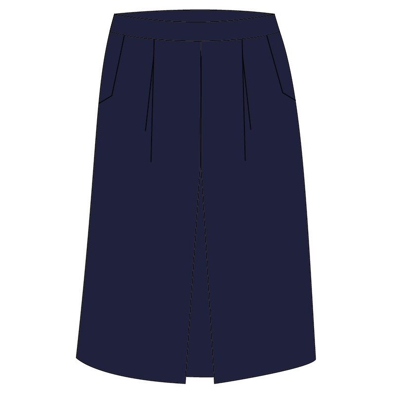 Navy Blue Skirt