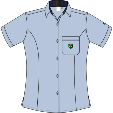 Greyish Blue Blouse  -- [YEAR 7 - YEAR 11]