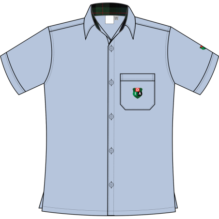 Greyish Blue Shirt  -- [YEAR 7 - YEAR 11]