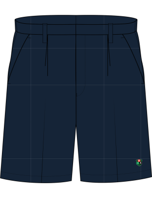 Navy Blue Bermuda Short <br/>[YEAR 4 - YEAR 6]