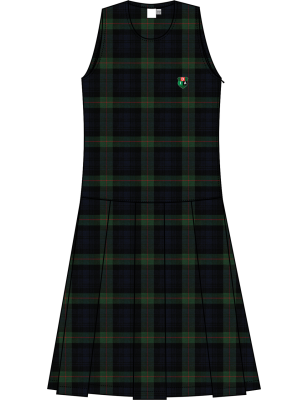Tartan Pinafore With Logo <br/>[KG - YEAR 3]
