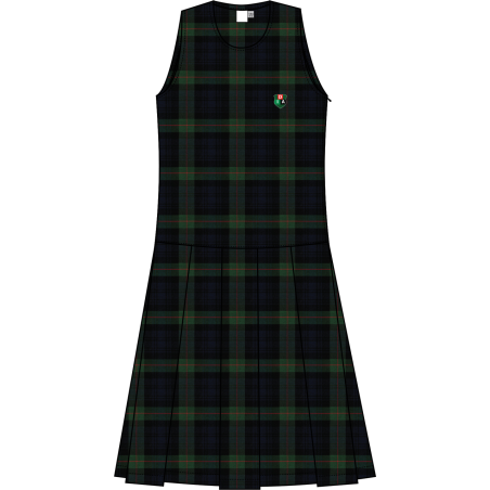 Tartan Pinafore With Logo  -- [KG - YEAR 3]