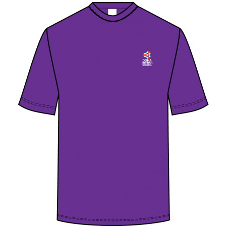 HC Purple T.Shirt -- [KG1 - YEAR 13]