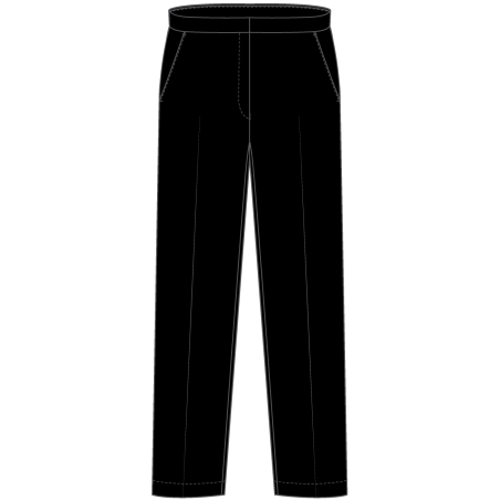 Black Girls Trouser -- [6TH FORM]