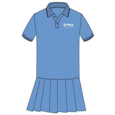 Skyblue Polo Dress -- [EYFS]
