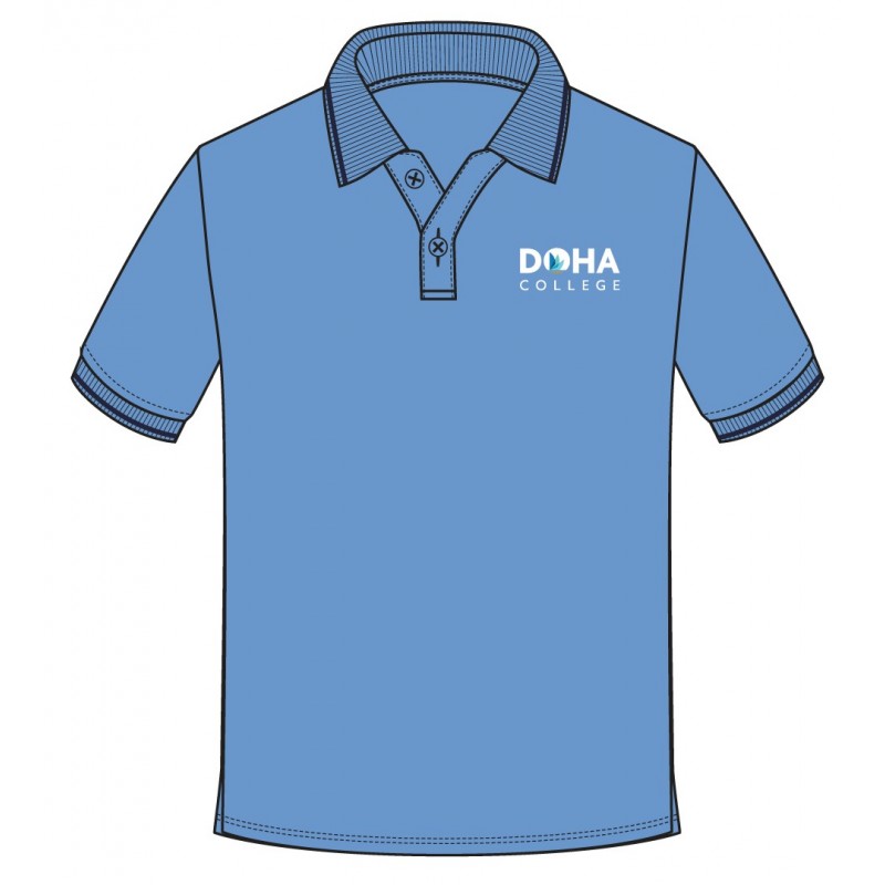 Skyblue Polo T.Shirt -- [EYFS]