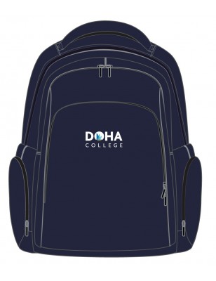 Navy Blue Bag Pack -- [ACCESSORIES]