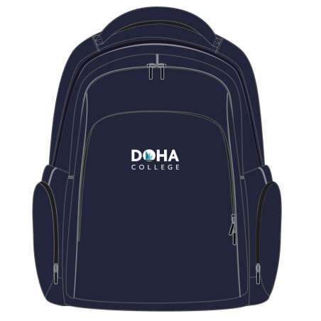 Navy Blue Bag Pack -- [ACCESSORIES]