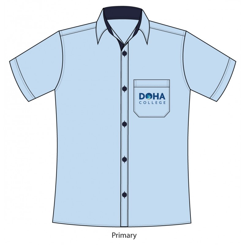 Girls SSL Skyblue Shirt -- [PRIMARY]