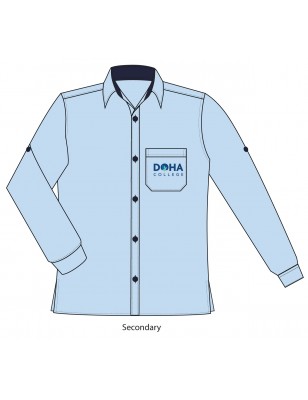Boys FSL Skyblue Shirt -- [SECONDARY]