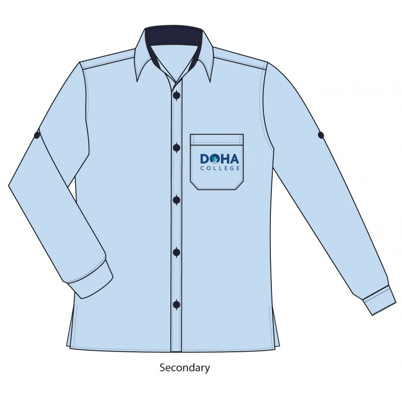 Boys FSL Skyblue Shirt -- [SECONDARY]