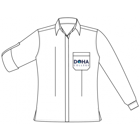 FSL White Blouse -- [6TH FORM]