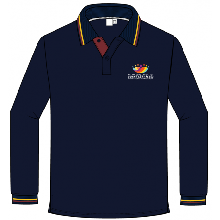 Navy Blue Polo T.Shirt FSL -- [GRADE 1 - GRADE 12]
