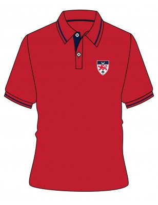 Red Polo T Shirt -- [Grade 7 - Grade 10]