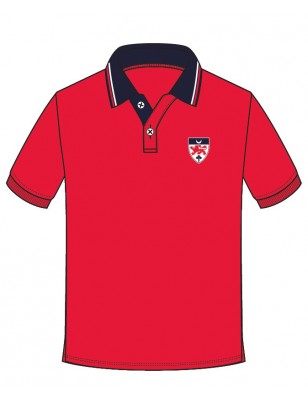 Red Polo T Shirt -- [Pre_K - Grade 6]