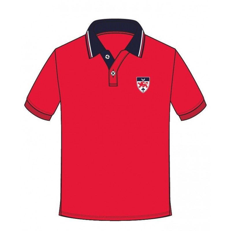 Red Polo T Shirt -- [Pre_K - Grade 6]