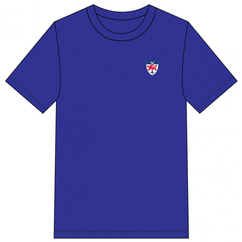 Blue HC Polo T.Shirt -- [PRE-K - GRADE 12]