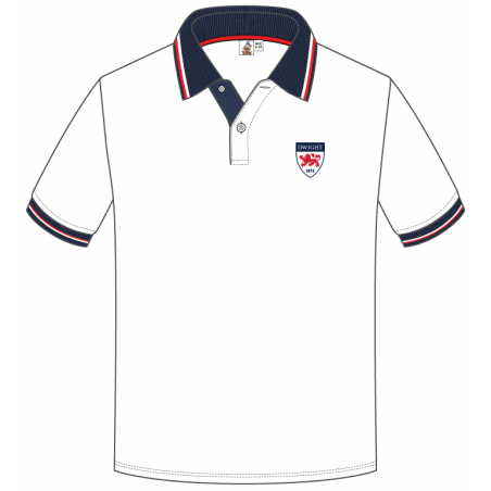 White Polo T.Shirt [BLUE COLL] -- [Pre-K - Grade 5]