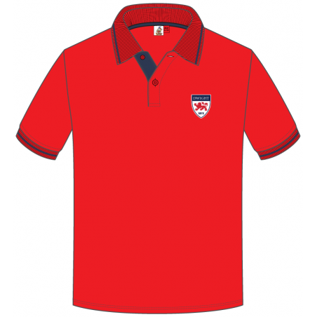 Red Polo T.Shirt [RED COLL] -- [Grade 6 - Grade 12]