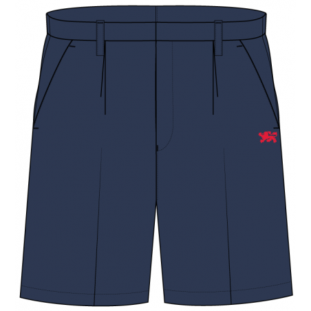 Navy Blue Bermuda -- [Pre-K - Grade 5]