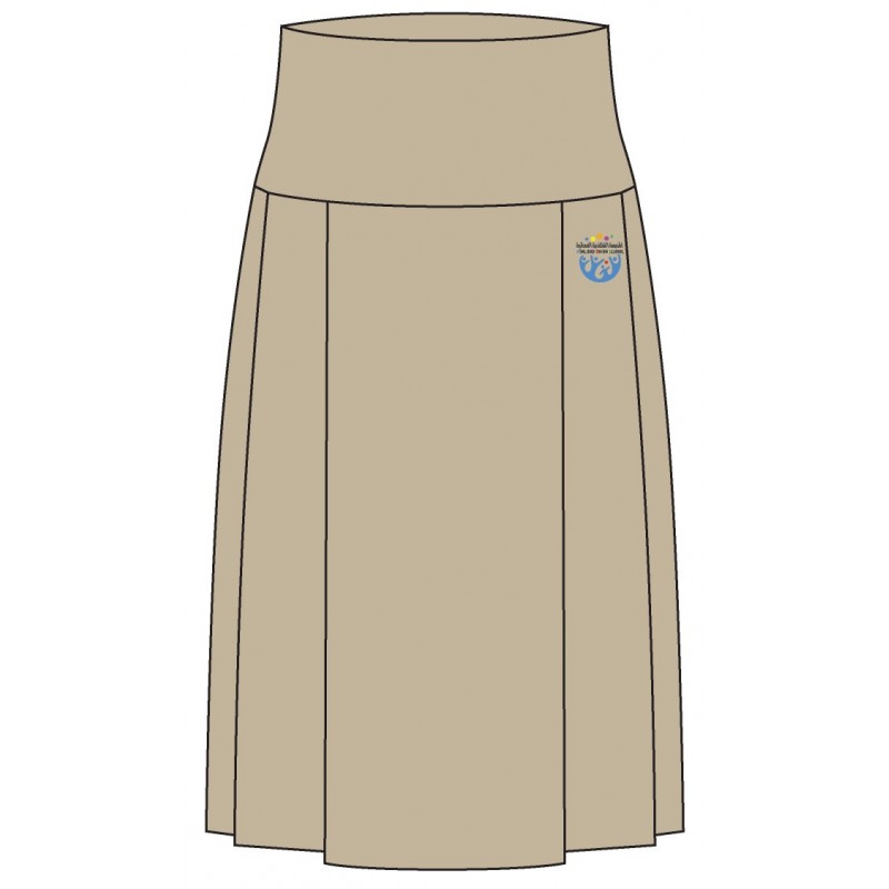 Khaki Long Skirt -- [YEAR 3 - YEAR 9]