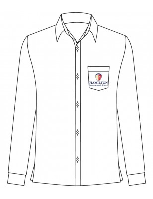 White Full Sleeve Shirt -- [PREK - KG2]