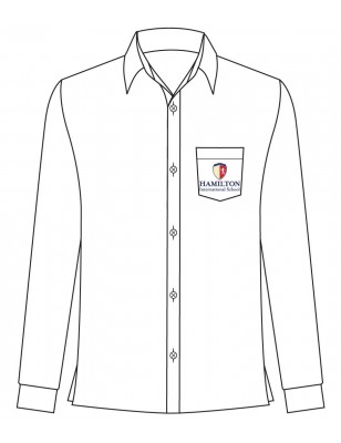 White Full Sleeve Shirt -- [GRADE 1 - GRADE 8]