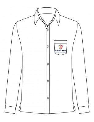 White Full Sleeve Shirt -- [PREK - GRADE 5]