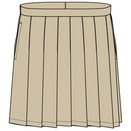 Khaki Skort -- [KG1 - KG2]