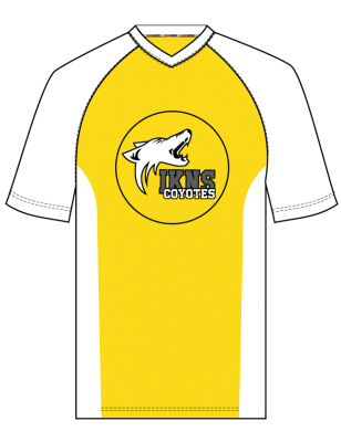 Yellow sports t shirt hotsell