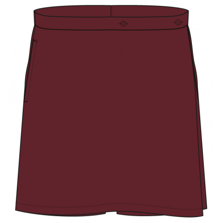 Maroon Skort -- [KG1 - KG2]
