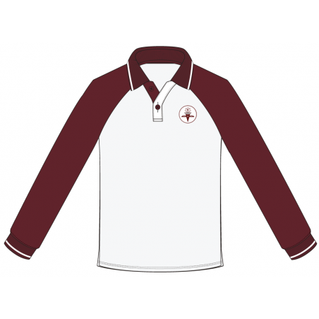 FSL Maroon/White T.Shirt -- [GRADE 9 - GRADE 12]