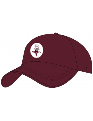 Maroon Baseball Cap<br/>[KG1 - GRADE 12]