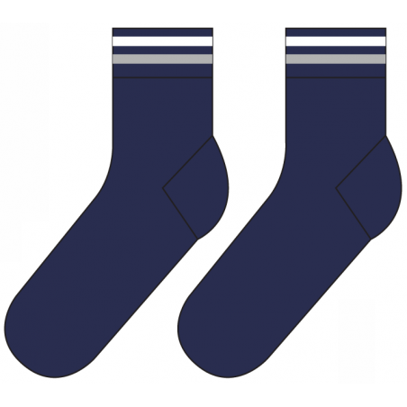 Navyblue Socks -- [KG - GRADE 5]