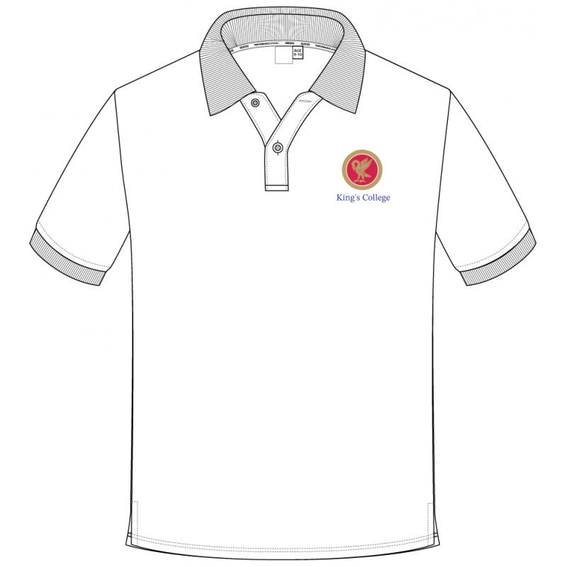White Polo T.Shirt PRE SCHOOL YEAR 2