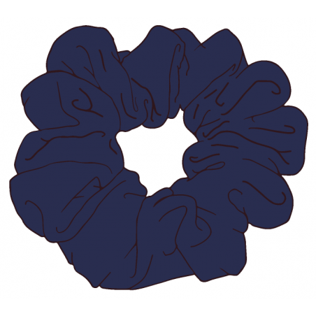Navy Blue Scrunchies -- [PRE-SCHOOL - YEAR 11]
