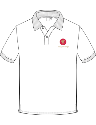 White Polo T-Shirt<br/>[PRE-SCHOOL - YEAR 2]